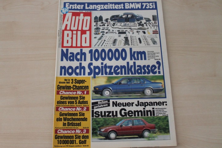 Deckblatt Auto Bild (23/1988)